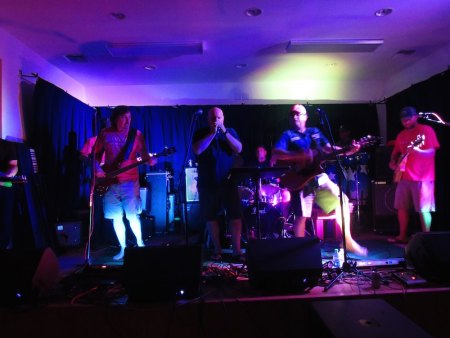 Dune Dogs rockin' the Community Center at the Firemen's Ball